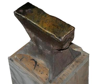 William Parker Pond Forge anvil - photo by Jock Dempsey
