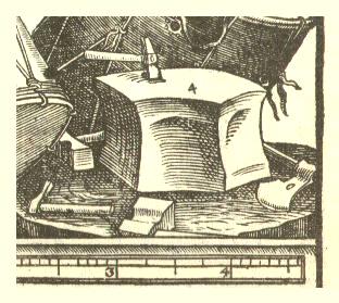 Syntagma musicum II, De organographia - detail by Jock Dempsey