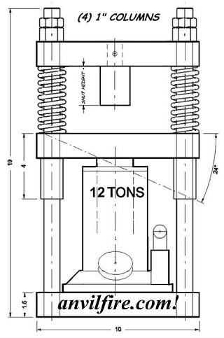 manual hydraulic jewelers press