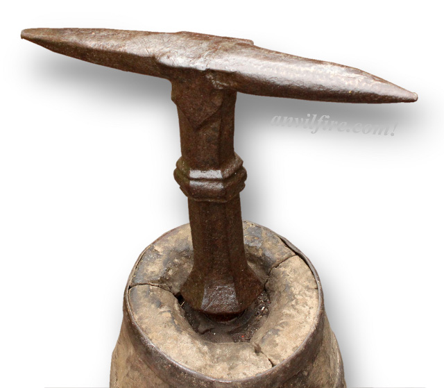 Antique Stake Anvil with Collar