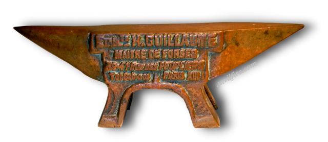 French Advertising Anvil