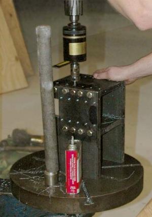 TapMatic power taping on drill press