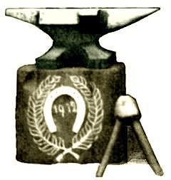 1912 German anvil