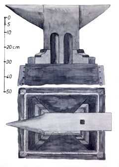 Otto Schmirler Anvil Drawing