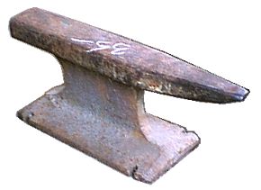 Rough old RR-rail anvil