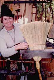 Stitching a Flat Broom