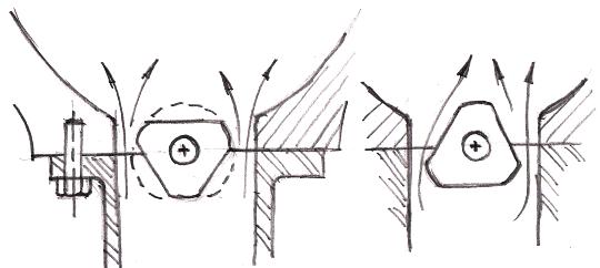 Bottom blast ball grate Forge Detail