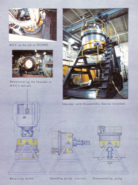 MEC literature with photos and step drawing