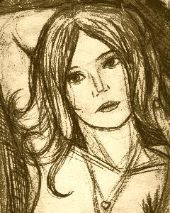 Sketch of girl