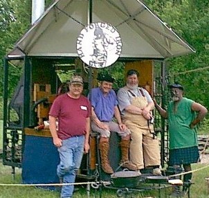 The gang at Bethbara May 2002. Photo by Sheri Wilson