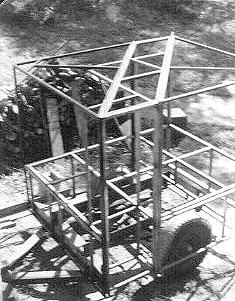 Portable Shop frame. Photo by Jock Dempsey.