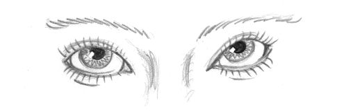Her Eyes, illustration from The Revolutionary Blacksmith