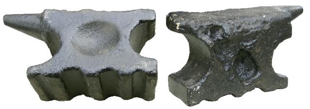 two views anvil swage