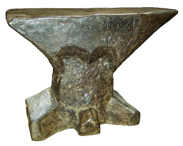 Tall Unusal Anvil