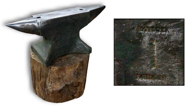 Anvil on Stump and Detail
