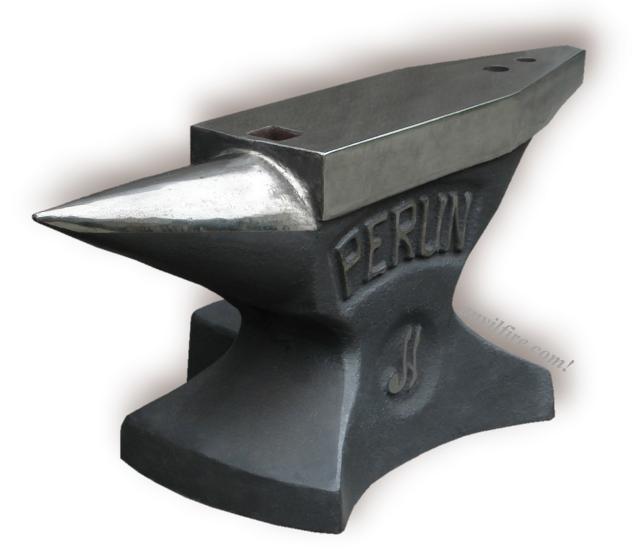 Perun Tyep A (standard) Anvil three quarter view