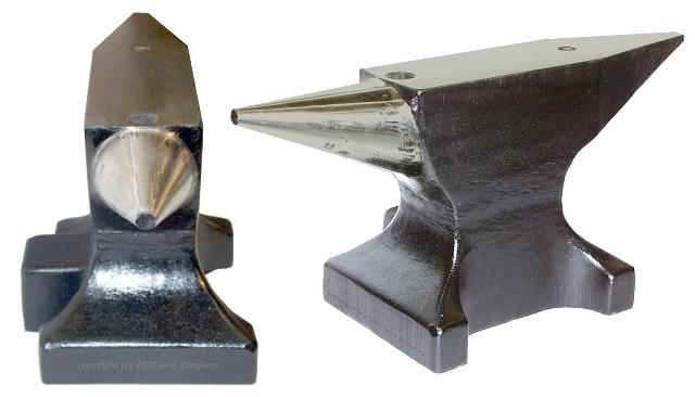 Peddinghaus anvil two views polished