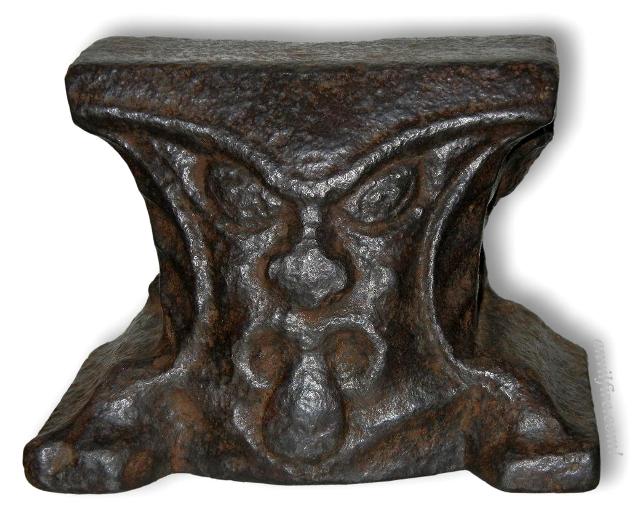 German Art face anvil - Amboss