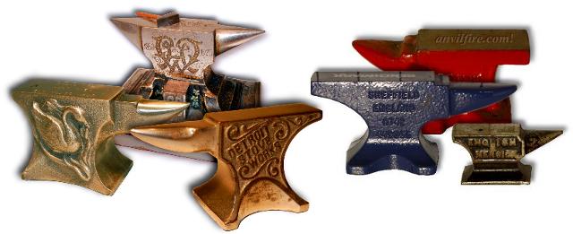 Miniature Anvil Collections : anvilfire Anvil Gallery