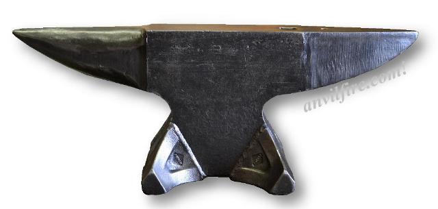 Audnam fabricated anvil left side.