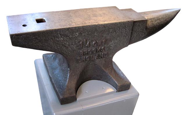 Brooks of England Cast Steel anvil