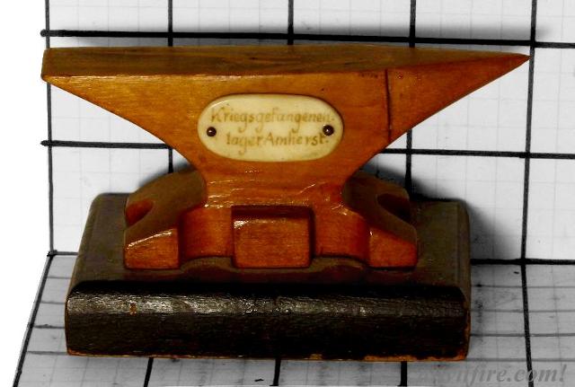 WWI Trench Art mini anvil