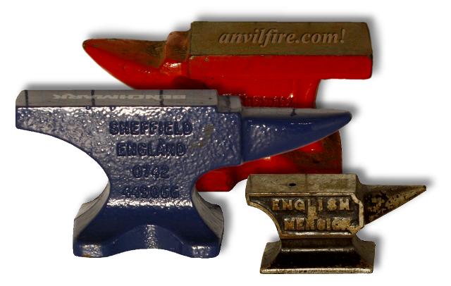 Miniature Anvil Collections : anvilfire Anvil Gallery