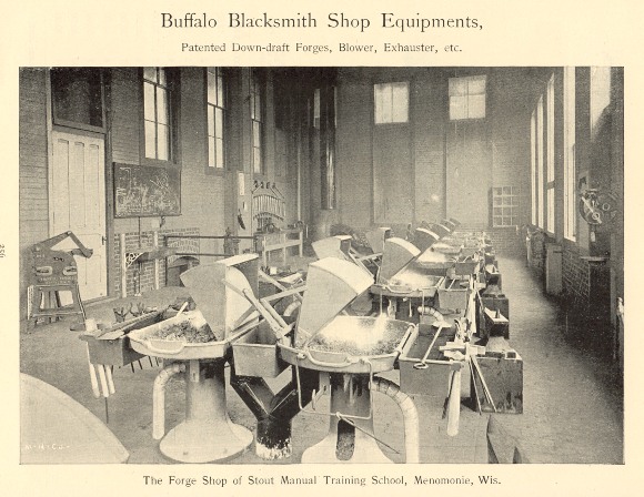 Buffalo Forges in classroom