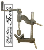 Hand-Crank Drill Press