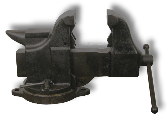 Hollands 54H Combination Vise Side View