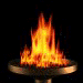 Eternal flame graphic by Andrew Hooper