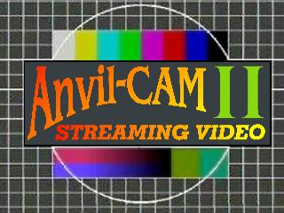AnvilCAM-II Streaming Video test pattern and logo