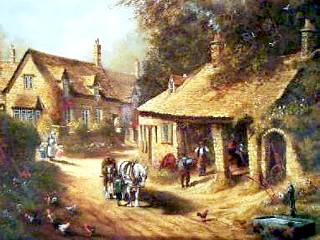 Cotswald Smithy, England