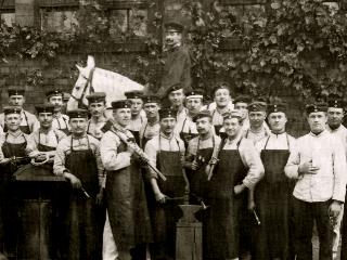 Military Blacksmiths and Farriers photo from Gill Fahrenwald