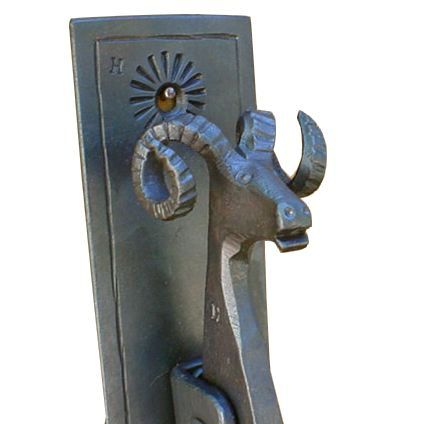 Ram's Head Door Knocker