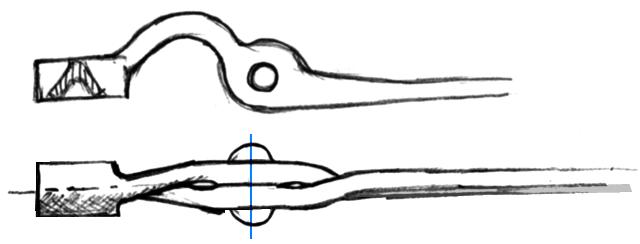 Dempsey Twist Easy Tongs Making Method :  articles for  blacksmiths and metalworkers