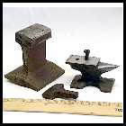 Large and Small RR-rail anvil