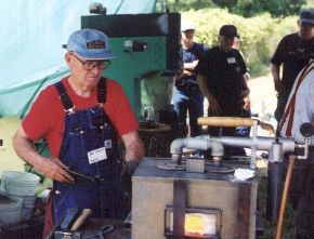 Uri Hoffi and Tom Clark photo (c) 2001 Randal Guess