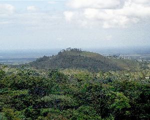 Cinder Cone Volcano in Arguas Zarcas de San Carlos