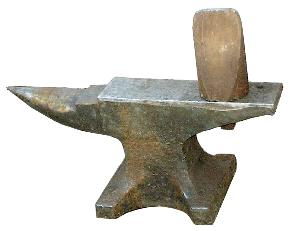 Anvil with Joke Hardie