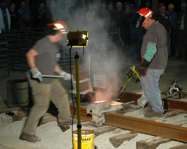 Thermite Rail Welding