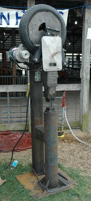 Tire Hammer by Clay Spencer - A blacksmiths Power Hammer.