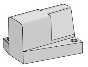 3D rendering of bolt on combination forging dies.