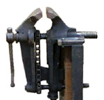 Fisher double screw leg vise