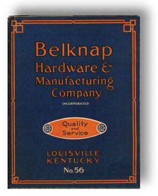 Belknap Catalog No. 56 Cover 1917